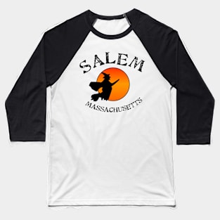 Salem Massachusetts Witch Baseball T-Shirt